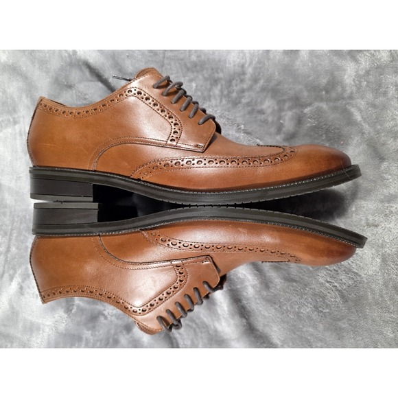 NEW Cole Haan Men\'s Modern Essentials Wingtip Oxford British Tan‎ US 8.5 main image 7
